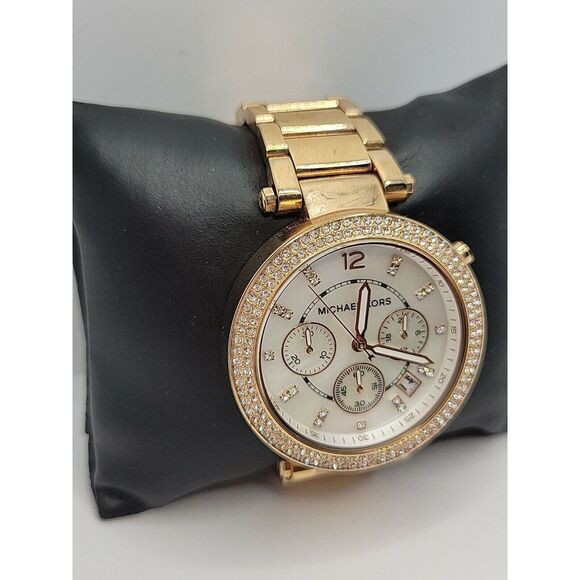 MICHAEL KORS MK5491 Women's Stainless Steel Analog Dial Quartz Wrist Watch AM163 - Picture 4 of 11